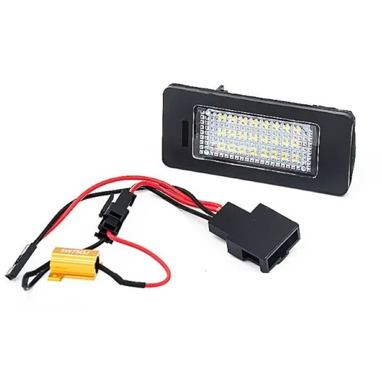 Car Craft Compatible With Porsche Panamera 970 4d 2010-2016 Led Number Plate Light Error Free License Number Plate Lamp 8to943021 CC-7795 - CAR CRAFT INDIA