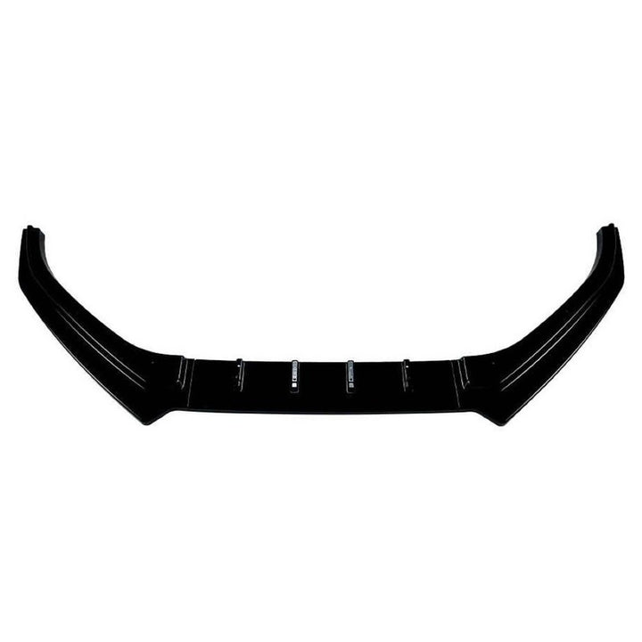 Car Craft Compatible With Vw Volkswagen Polo Jetta 2010-2014 Front Bumper Lip Splitter Skirts Zst-1109 Gb Glossy Black - CAR CRAFT INDIA