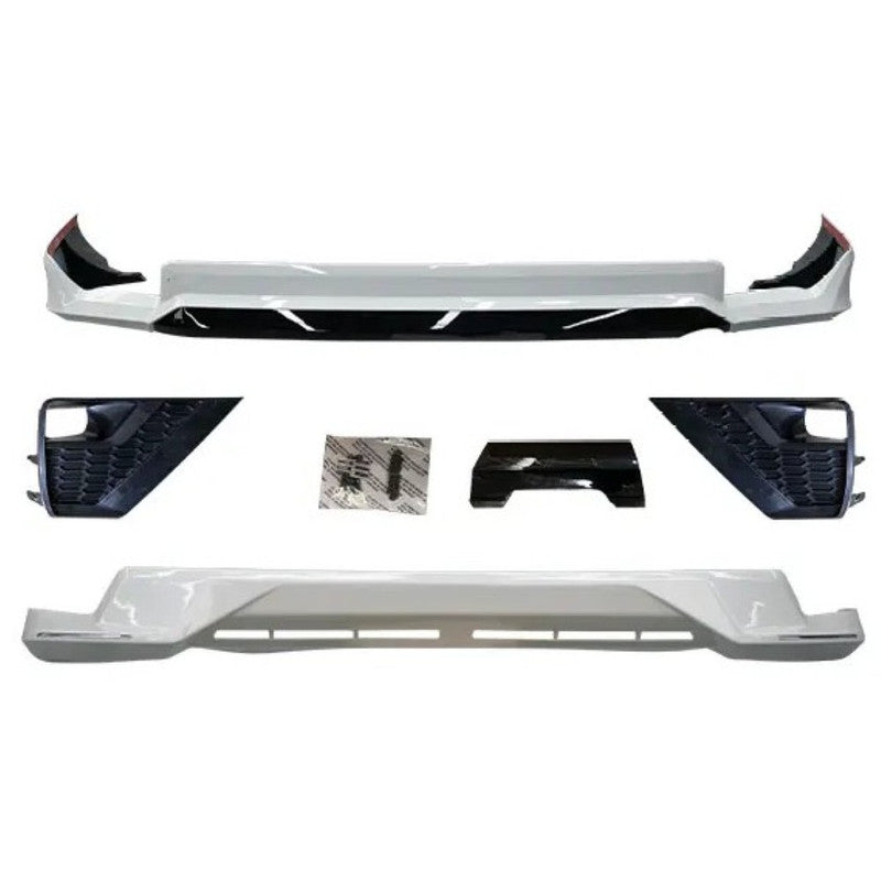 Car Craft Compatible With Toyota Land Cruiser Prado Fj150 2022 Upgrade Facelift Convert To Modellista Style Bodykit Front Rear Bumper Lip Side Trim Grill Skirt Splitter Trim F171