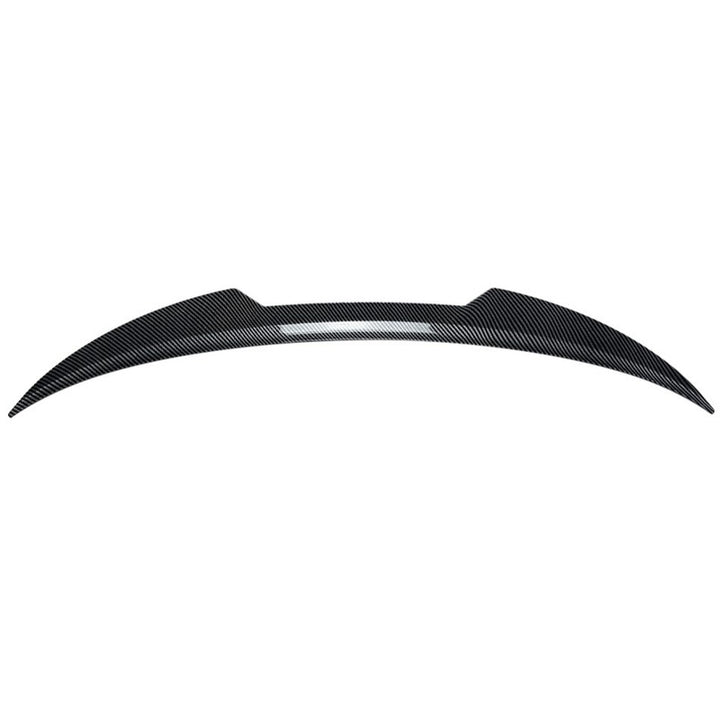 Car Craft Compatible With Audi Q3 F3 2019-2024 Rear Trunk Wing Boot Roof Lip Spoiler Zst-1394 Cf Carbon Fiber Look - CAR CRAFT INDIA