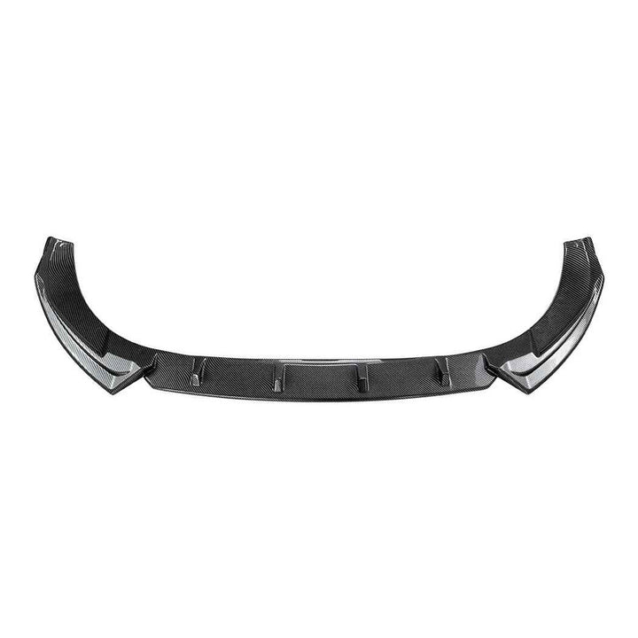 Car Craft Compatible With Audi Q5 Sq5 Fy Facelift 2020-2024 Sline Bumper Front Lip Splitter Skirt Trim Zst-1518 Cf Carbon Fiber Look