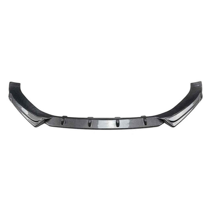 Car Craft Compatible With Audi Q5 Sq5 Fy Facelift Sline 2020-2024 Sline Bumper Front Lip Splitter Skirt Trim Zst-1267 Cf Carbon Fiber Look