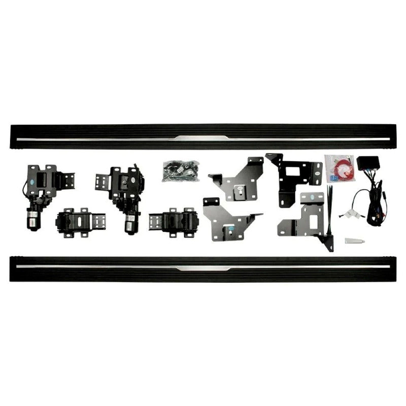 Car Craft Compatible With Jeep Wrangler Rubicon 2019-2026 Automatic Deployable Electric Side Step Retractable Ladder Pedal Running Boards Side Step 4 Door