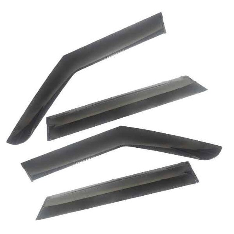 Car Craft Compatible With Land Range Rr Sport 2023-2026 Rain Shine Side Window Wind Deflectors Rain Sun Guard Door Visor Doorvisor Deflector Visor Shades Ventvisor Strip - CAR CRAFT INDIA