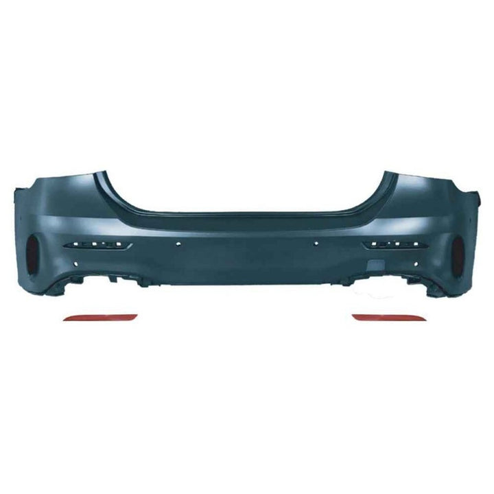 Car Craft Compatible With Mercedes Benz A Class W177 2018-2024 Rear Bumper Upgrade Convert To Amg Amg45s Bumper Bodykit For Hatchback Car W177-004 Hatchback