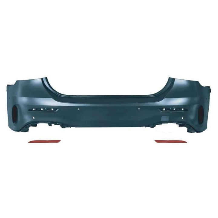 Car Craft Compatible With Mercedes Benz A Class W177 2018-2024 Rear Bumper Upgrade Convert To Amg Amg45s Bumper Bodykit For Sedan Car W177-004 Sedan