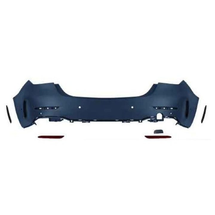 Car Craft Compatible With Mercedes Benz C Class W206 2022-2025 Rear Bumper Upgrade Convert To Amg C63 Bumper Bodykit Gc W206-004