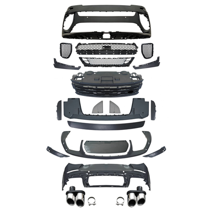 Car Craft Compatible With Land Range Rover Sport Rrs 2023+ L461 Upgrade To Sva Bodykit Bumper Grill Diffuser Exhaust Tip Pipe