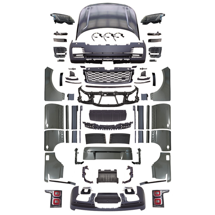 Car Craft Compatible With Range Land Rover Vogue L322 2005-2012 Facelift Upgrade To 2022 Executive Body Kit Bodykit Bumper Headlight Taillight Fender CC-5815 - CAR CRAFT INDIA