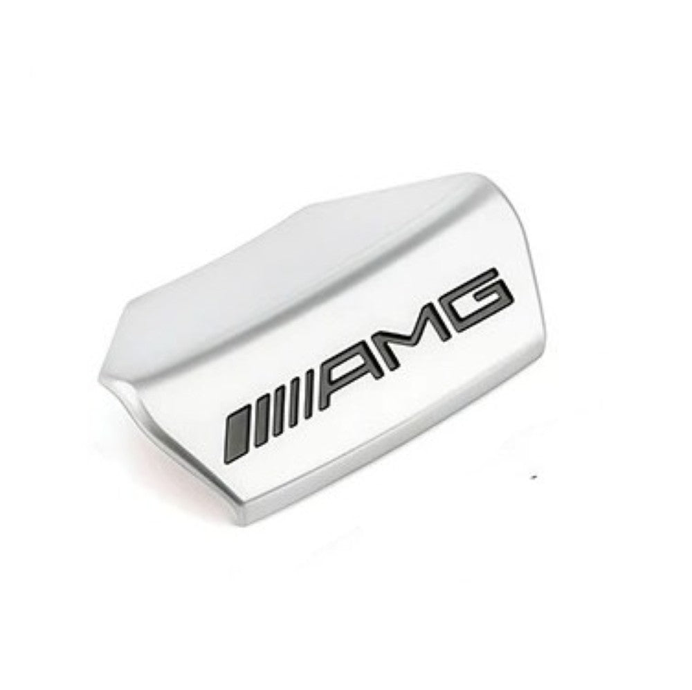 Car Craft Compatible With Mercedes A B C E S Class Ml Gl Gle Gls Cla Gla Glc Slk Grill Letter Logo Badge Emblem Sticker Steering Wheel Trim Cover Badge Sticker 4.1 Cm