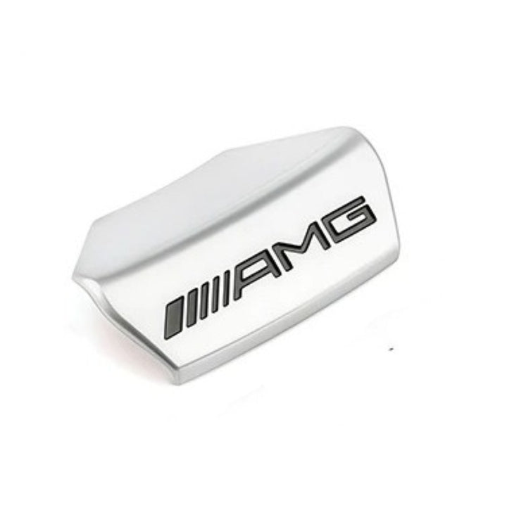 Car Craft Compatible With Mercedes A B C E S Class Ml Gl Gle Gls Cla Gla Glc Slk Grill Letter Logo Badge Emblem Sticker Steering Wheel Trim Cover Badge Sticker 4.1 Cm