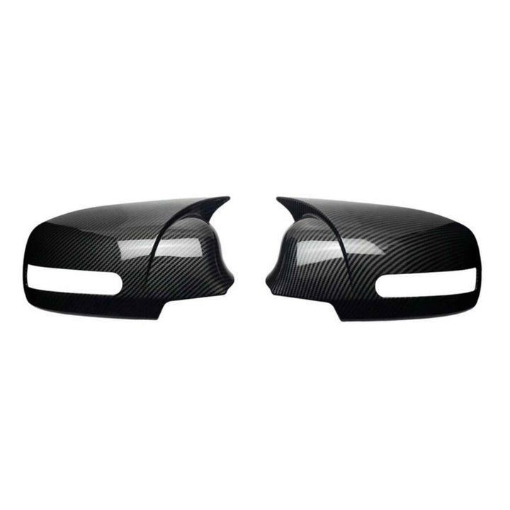 Car Craft Compatible With Maruti Suzuki Swift Ertiga Brezza 2012-2018 Rear View Case Wing Cap Shell Housing Mirror Covers 3m Tape Pasting Style Carbon Fiber Look