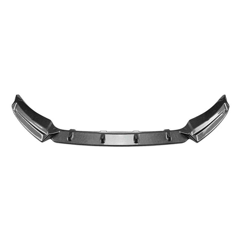 Car Craft Compatible With Volkswagen Vw T-roc Troc 2018-2022 Front Bumper Lip Splitter Skirts Zst-1523 Cf Carbon Fiber Look CC-10008 - CAR CRAFT INDIA
