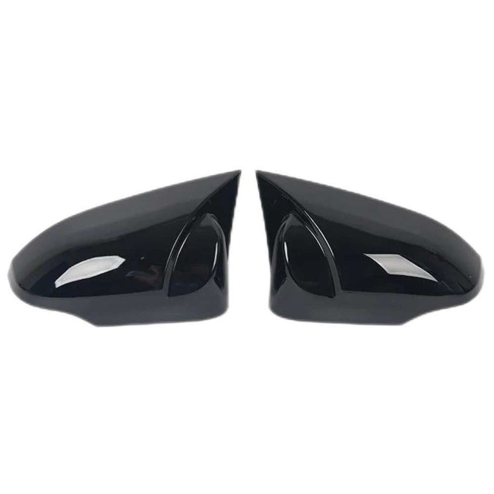 Car Craft Compatible With Toyota Corolla Altis 2014-2018 Side Rear View Case Wing Cap Shell Housing Mirror Covers 3m Tape Pasting Style Ar-mr-039 Glossy Black CC-8086 - CAR CRAFT INDIA