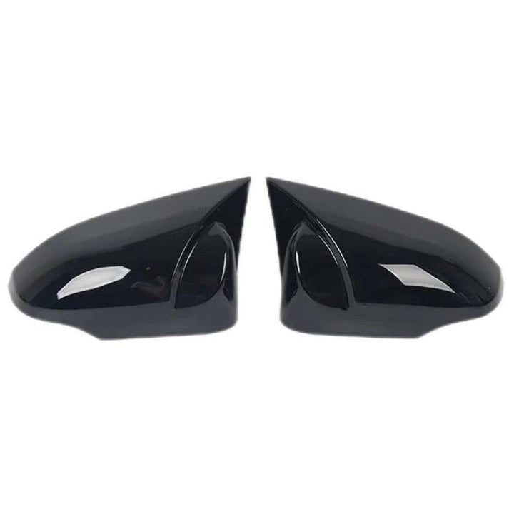 Car Craft Compatible With Toyota Corolla Altis 2014-2018 Side Rear View Case Wing Cap Shell Housing Mirror Covers 3m Tape Pasting Style Ar-mr-039 Glossy Black CC-8086 - CAR CRAFT INDIA
