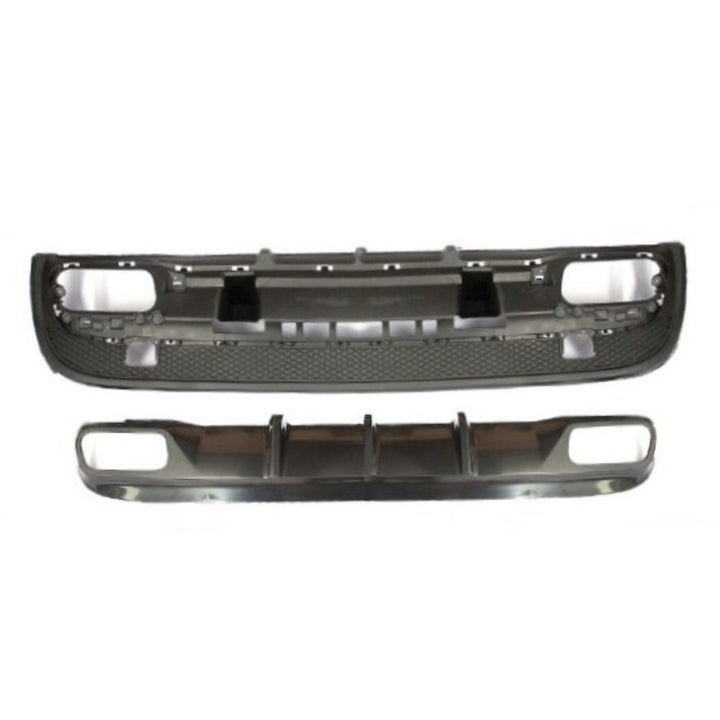 Car Craft Compatible With Mercedes Benz Gla W156 X156 2014-2019 Upgrade Facelift Convert To Gla45 Amg Rear After Lip Diffuser CC-9670 - CAR CRAFT INDIA