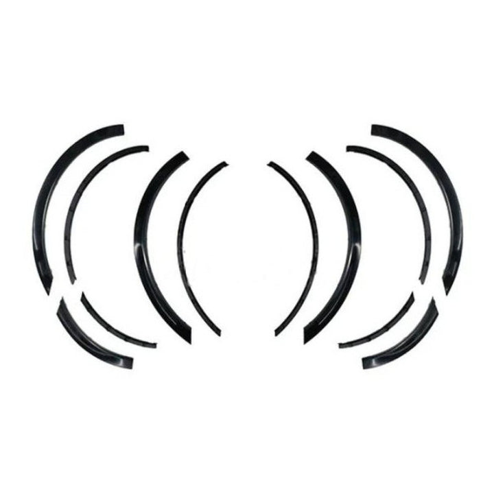 Car Craft Compatible With Mercedes Benz Gle W166 2016-2019 Side Wheel Arch Eyebrow Cover Abs Slim Fender Flare W166-006 W166-007 Gc