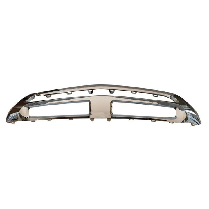 Car Craft Compatible With Mercedes Benz Gls Class W166 X166 2016-2019 Front Bumper Lower Moulding Chrome Trim Center Guard Frame 1668852138 A1668852138 Mb1044141
