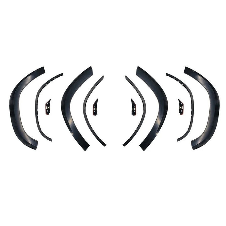 Car Craft Compatible With Mercedes Benz Gls W166 X166 2016-2019 Side Wheel Arch Eyebrow Cover Abs Slim Fender Flare Gc X166-006 X166-007