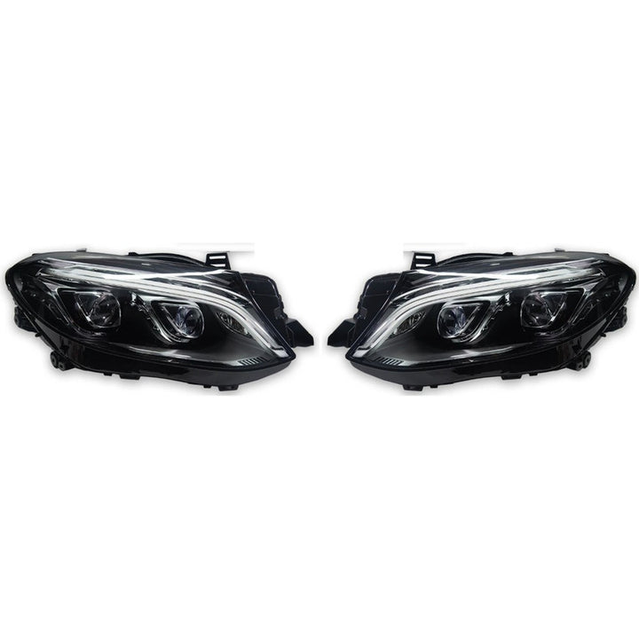 Car Craft Compatible With Mercedes Benz Ml W166 2012-2015 Car Front Upgraded Head Light Lamp Xenon Headlight Retrofit Upgrade Modified Led Drl Hid Gle Style W166-010 Gc