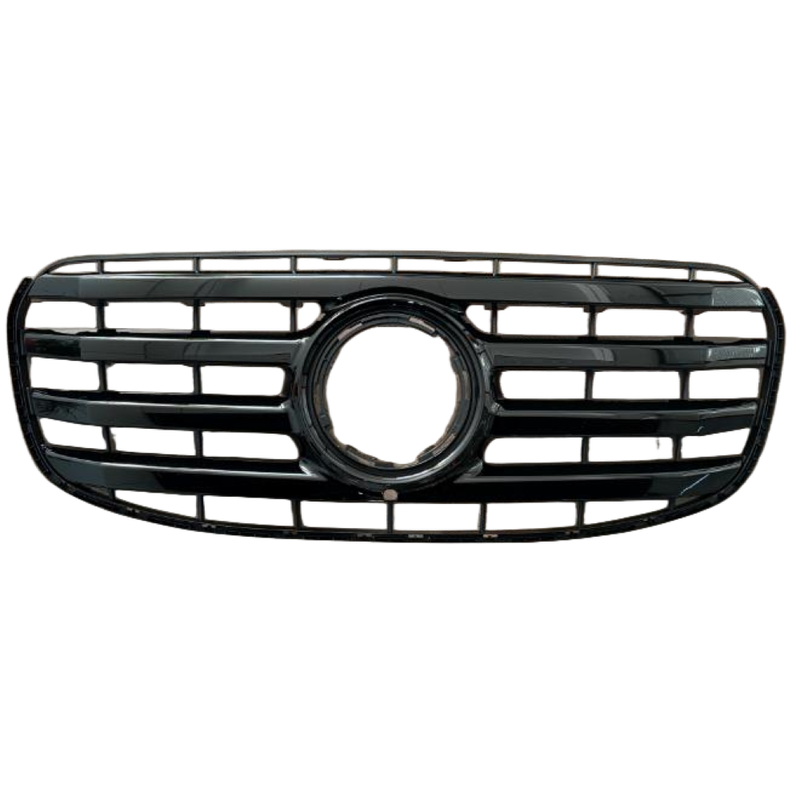 Car Craft Compatible With Mercedes Benz Gls Class W167 X167 2023-2026 Front Bumper Show Grill Standard Black