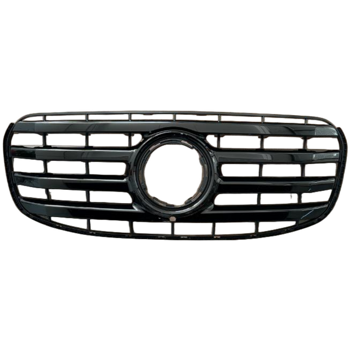 Car Craft Compatible With Mercedes Benz Gls Class W167 X167 2023-2026 Front Bumper Show Grill Standard Black