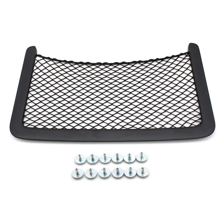 Car Craft Compatible With Mercedes Benz Gle Gls W167 X167 2019-2025 Rear Seat Backrest Storage Pocket Net Cover 16791031029e 118 Black