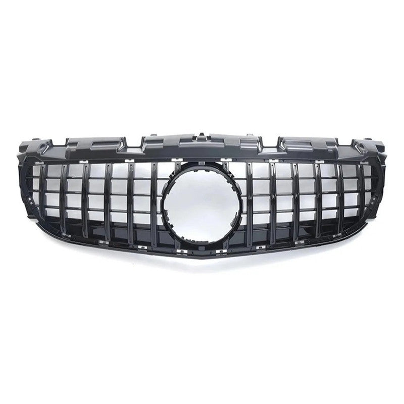 Car Craft Compatible With Mercedes Benz Slc W172 2016-2016 Front Bumper Show Grill Amg Gt Gtr Black