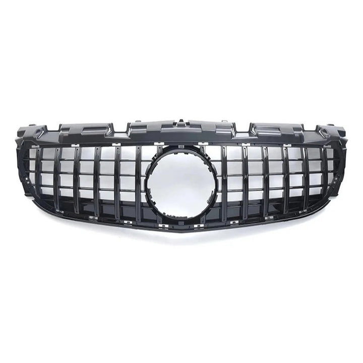 Car Craft Compatible With Mercedes Benz Slc W172 2016-2016 Front Bumper Show Grill Amg Gt Gtr Black