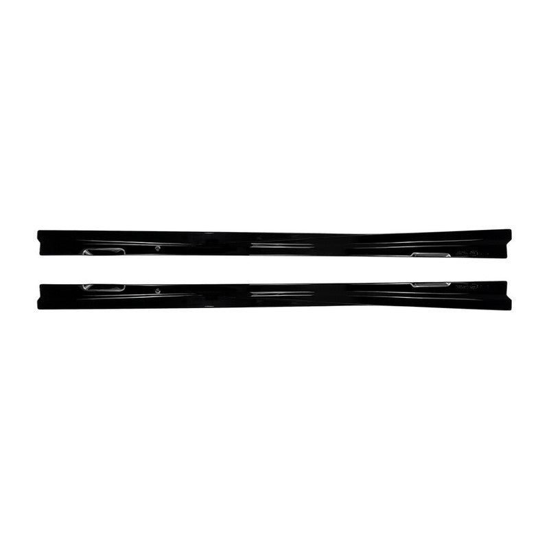 Car Craft Compatible With Mercedes Benz A Class W176 Cla W117 C117 2013-2018 Side Skirt Splitter Trim Running Board Zst-1553 Gb Glossy Black