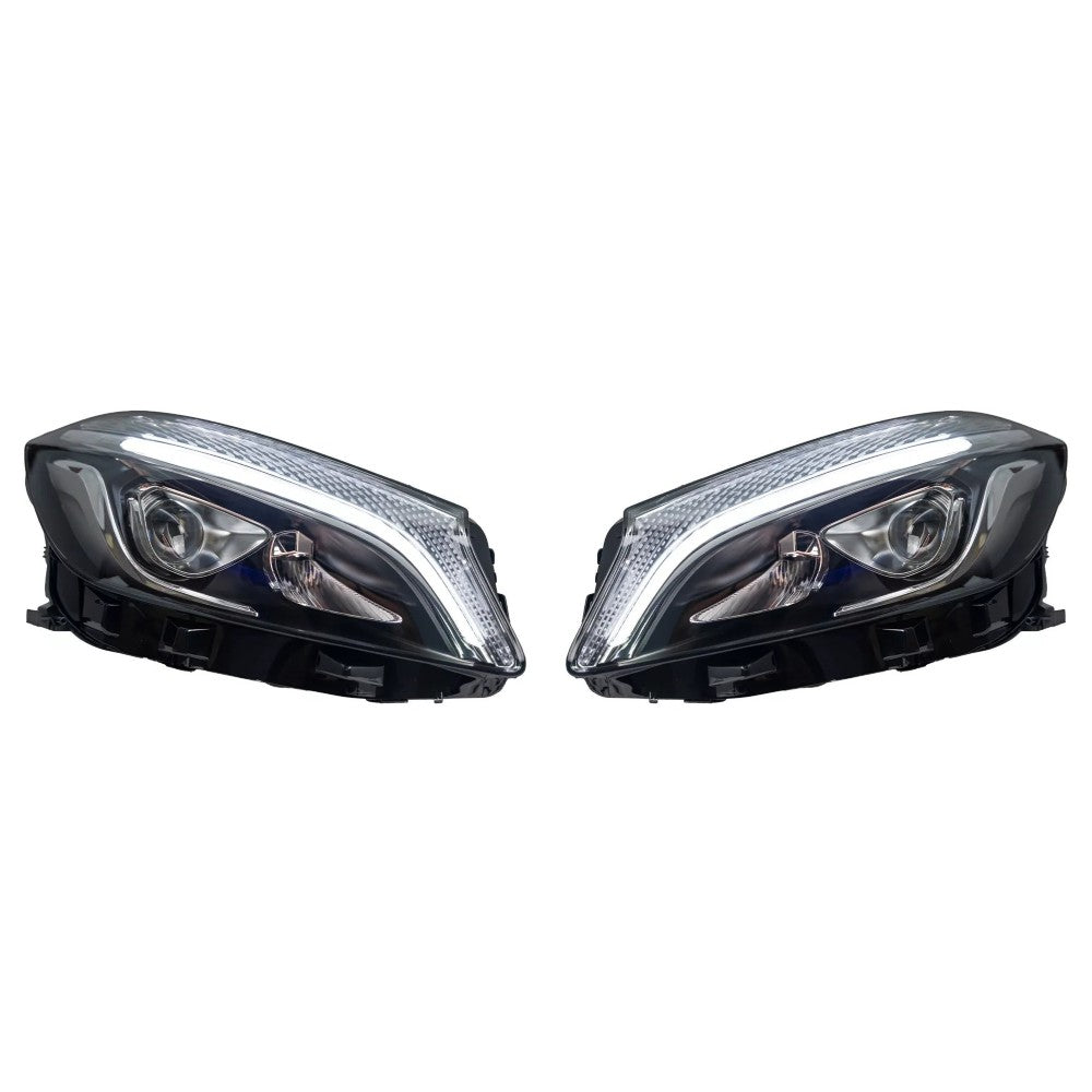Car Craft Compatible With Mercedes Benz A Class W176 2013-2018 Car Front Upgraded Head Light Lamp Xenon Headlight Retrofit Upgrade Modified Led Drl Hid Laser Style