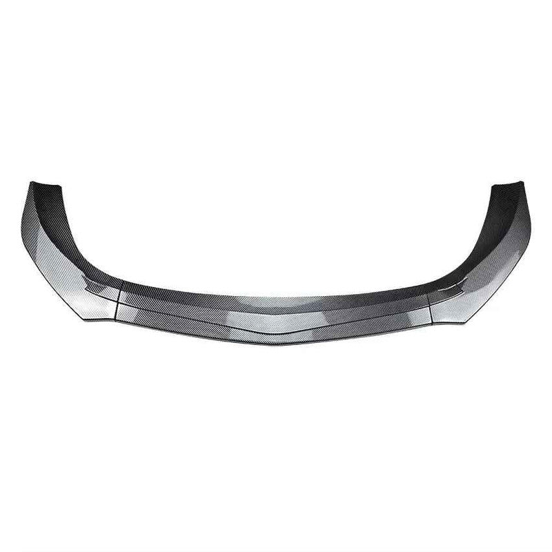 Car Craft Compatible With Mercedes Benz A Class W177 2018-2022 Hatchback Sedan Amg Line Front Bumper Lip Splitter Skirts Zst-446 Cf Carbon Fiber Look - CAR CRAFT INDIA