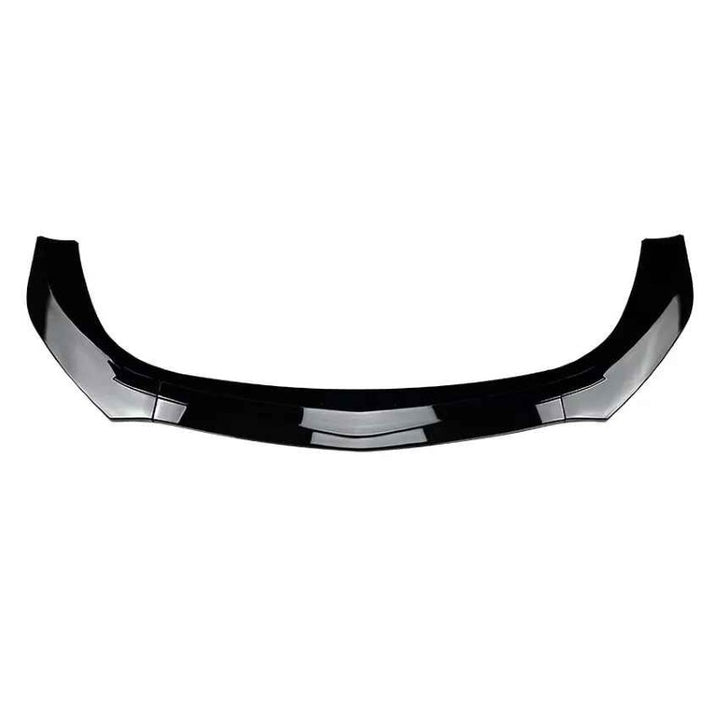 Car Craft Compatible With Mercedes Benz A Class W177 2018-2022 Hatchback Sedan Amg Line Front Bumper Lip Splitter Skirts Zst-446 Gb Glossy Black - CAR CRAFT INDIA