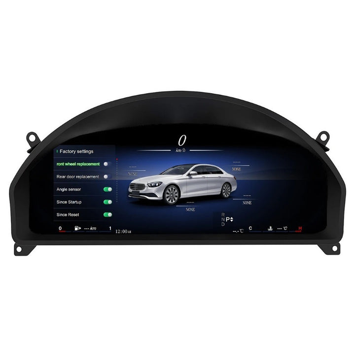 Car Craft Compatible With Mercedes Benz C Class W204 2008-2011 Ntg 4 Lcd Led Digital Speedometers Cluster Meeter Display Screen Instrument Panel Player
