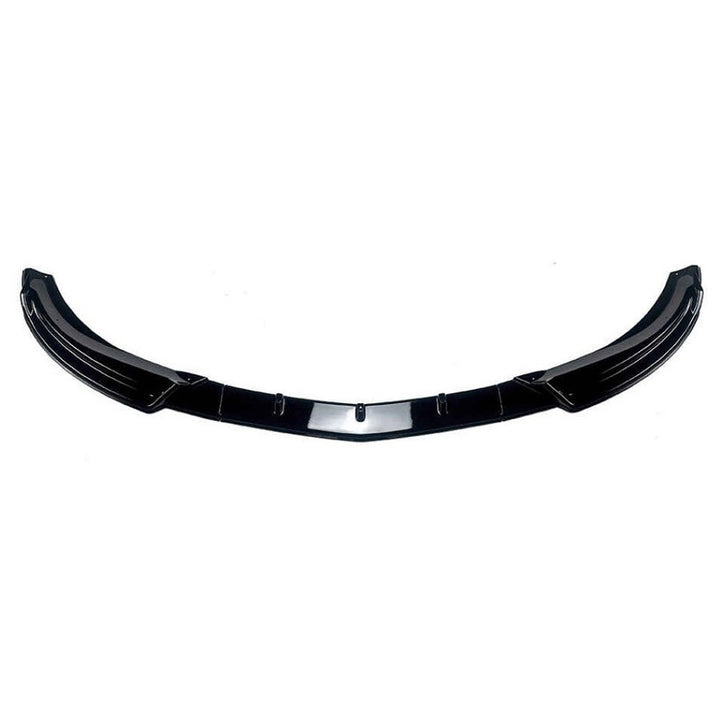 Car Craft Compatible With Mercedes Benz C Class W204 2007-2010 Standard Front Bumper Lip Splitter Skirts Zst-1104 Gb Glossy Black - CAR CRAFT INDIA