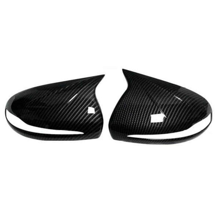 Car Craft Compatible With Mercedes C E S G Glc Class W205 14-21 W213 W238 16-21 W222 14-25 C253 W253 18-24 Rear View Case Wing Cap Shell Housing Mirror Covers 3m Tape Pasting Style Carbon Fiber Look