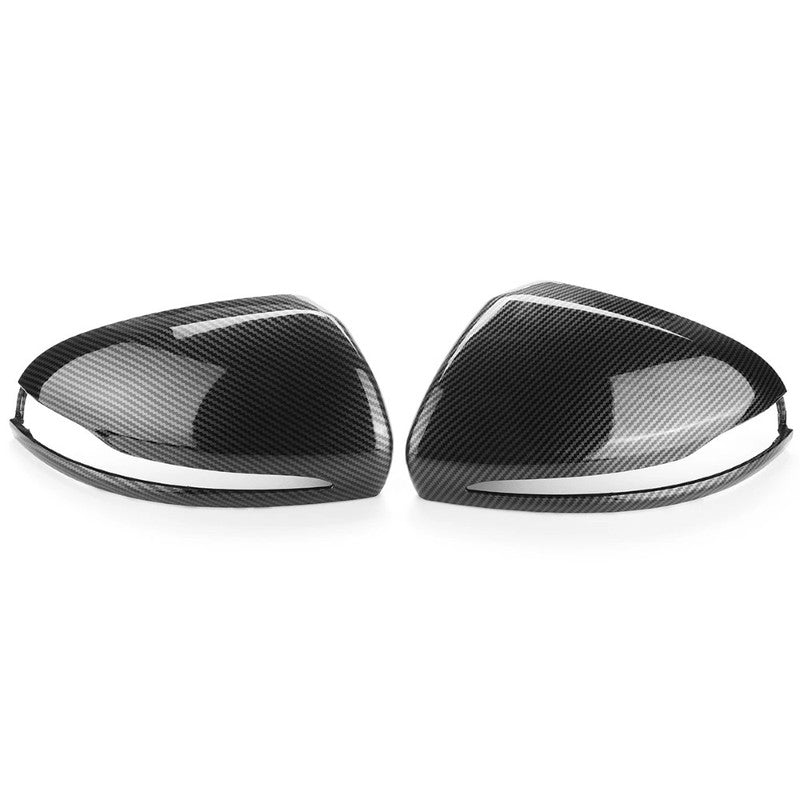 Car Craft Compatible With Mercedes C E S G Glc Class W205 14-21 W213 W238 16-21 W463 18-25 W222 14-25 C253 W253 18-24 Rear View Case Wing Cap Shell Housing Mirror Covers Replacement Style Carbon Fiber Look