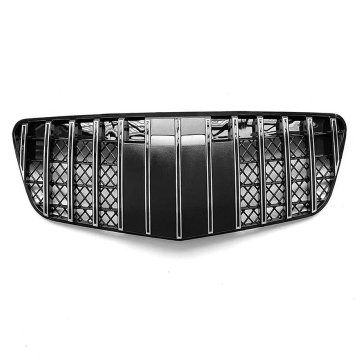 Car Craft Compatible With Mercedes Benz E Class W211 2007-2009 Front Bumper Upgrade Convert To Amg C63 Show Grill Gtr Black