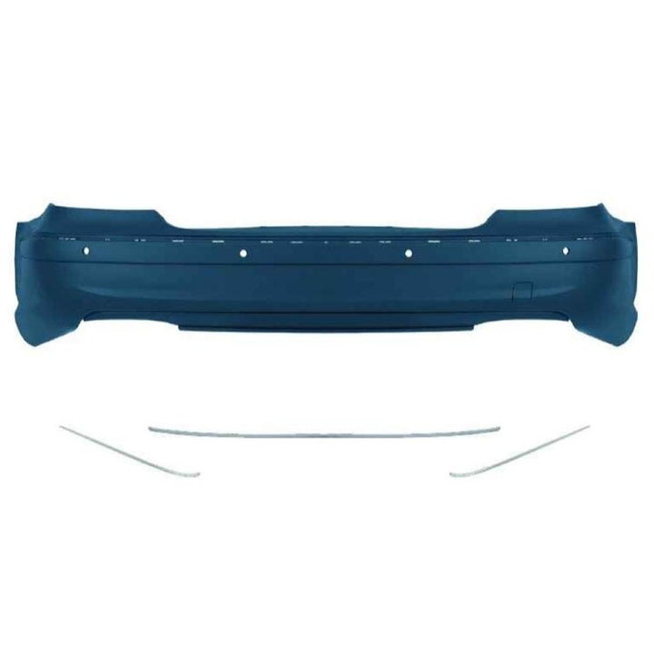 Car Craft Compatible With Mercedes Benz E Class W211 2007-2009 Rear Bumper Upgrade Convert To Amg C63 Bumper Bodykit W211-002 Gc