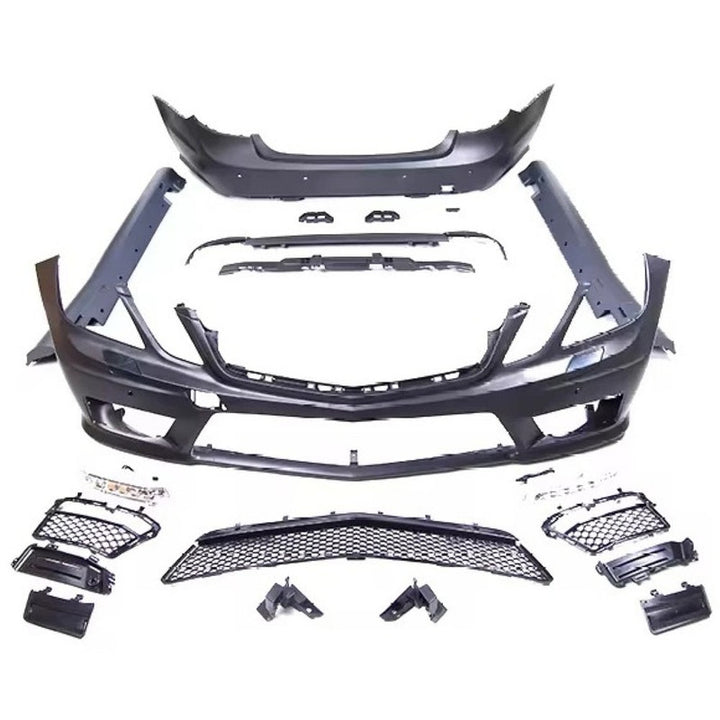 Car Craft Compatible With Mercedes E Class W212 2009-2012 Upgrade Facelift Convert To W212 Amg63 Bodykit Front Rear Bumper Side Skirt Splitter Running Board Diffuser CC-9662 - CAR CRAFT INDIA