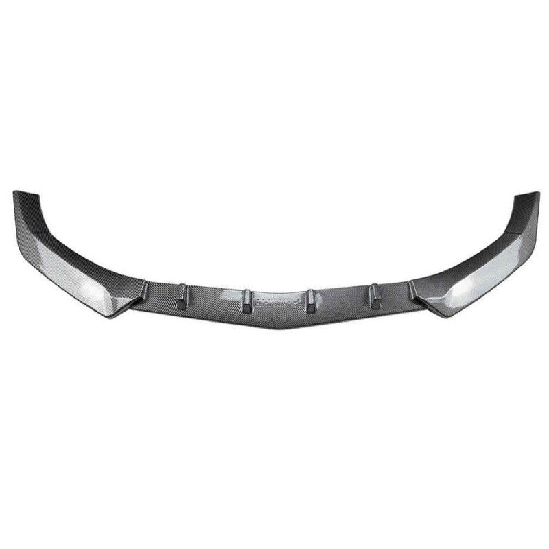 Car Craft Compatible With Mercedes Benz E Class W212 2012-2015 C207 Amg Front Bumper Lip Splitter Skirts Zst-1098 Cf Carbon Fiber Look - CAR CRAFT INDIA