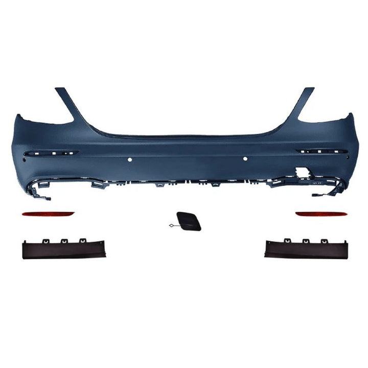 Car Craft Compatible With Mercedes Benz E Class W213 2016-2020 Upgrade Facelift Convert To Amg E63 Amg63 Bodykit Rear Bumper Side Skirt Gc W213-015