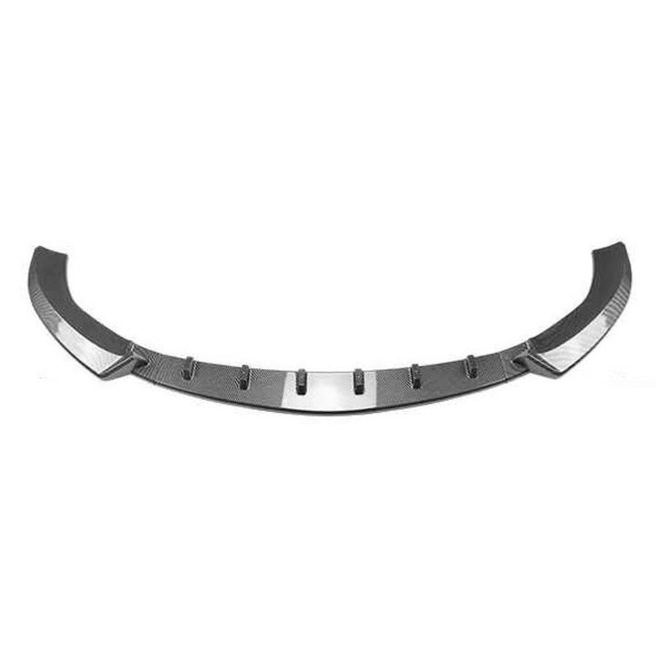 Car Craft Compatible With Mercedes Benz E Class W213 2016-2020 E63 Amg Front Bumper Lip Splitter Skirts Zst-1136 Cf Carbon Fiber Look