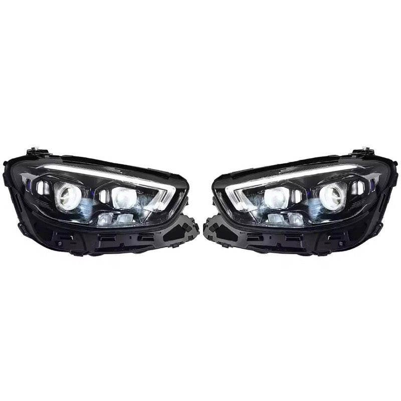 Car Craft Compatible With Mercedes Benz E Class W213 2021-2024 Car Front Upgraded Head Light Lamp Xenon Headlight Retrofit Upgrade Modified Led Drl Hid Light Shy - CAR CRAFT INDIA