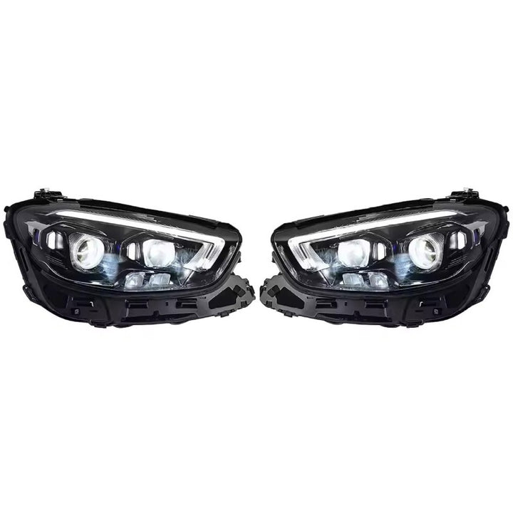 Car Craft Compatible With Mercedes Benz E Class W213 2021-2024 Car Front Upgraded Head Light Lamp Xenon Headlight Retrofit Upgrade Modified Led Drl Hid Light Shy - CAR CRAFT INDIA