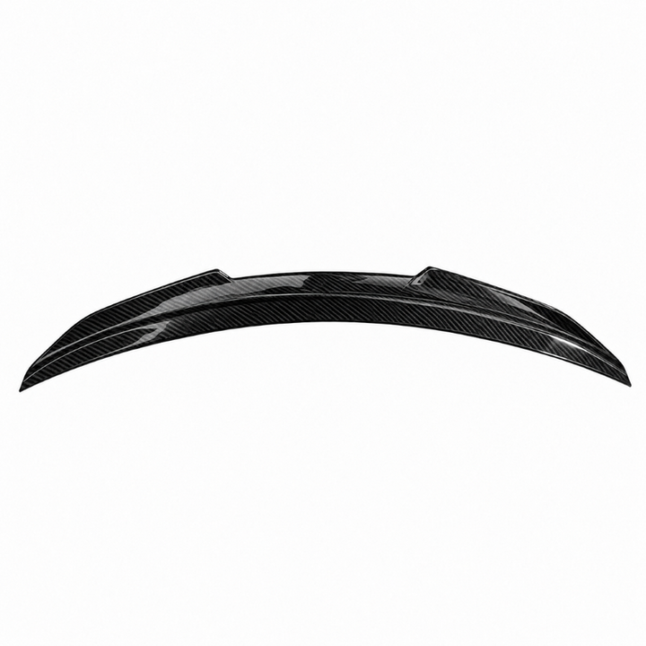 Car Craft Compatible With Mercedes Benz E Class Lci W213 2021-2025 Rear Trunk Wing Boot Lip Wing Spoiler Psm Carbon Black