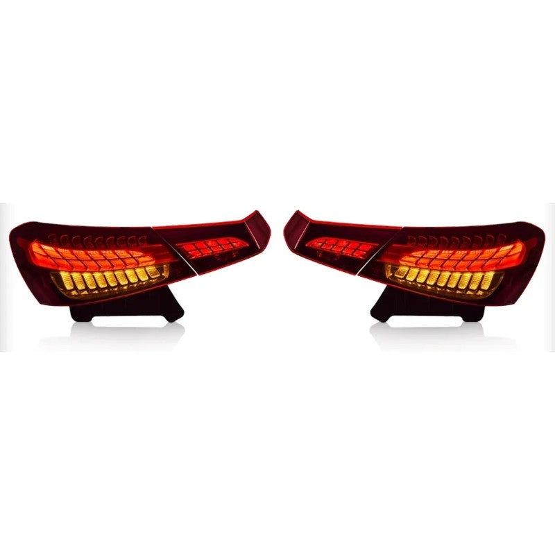 Car Craft Compatible With Mercedes Benz E Class W213 2021-2024 Car Rear Upgraded Tail Light Lamp Xenon Taillight Retrofit Upgrade Modified Led Drl Hid Light Shy - CAR CRAFT INDIA