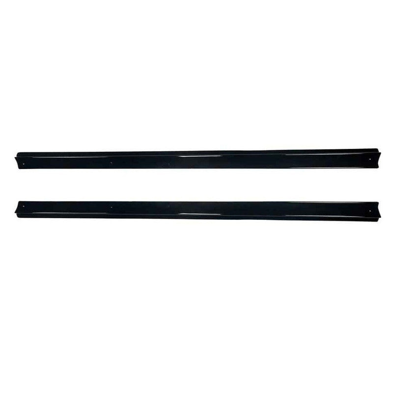 Car Craft Compatible With Mercedes Benz E Class W213 2016-2024 Amg Side Skirt Extension Splitter Running Board Trim Cover Zst-1053 Gb Glossy Black - CAR CRAFT INDIA