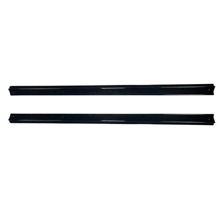 Car Craft Compatible With Mercedes Benz E Class W213 2016-2024 Amg Side Skirt Extension Splitter Running Board Trim Cover Zst-1053 Gb Glossy Black - CAR CRAFT INDIA