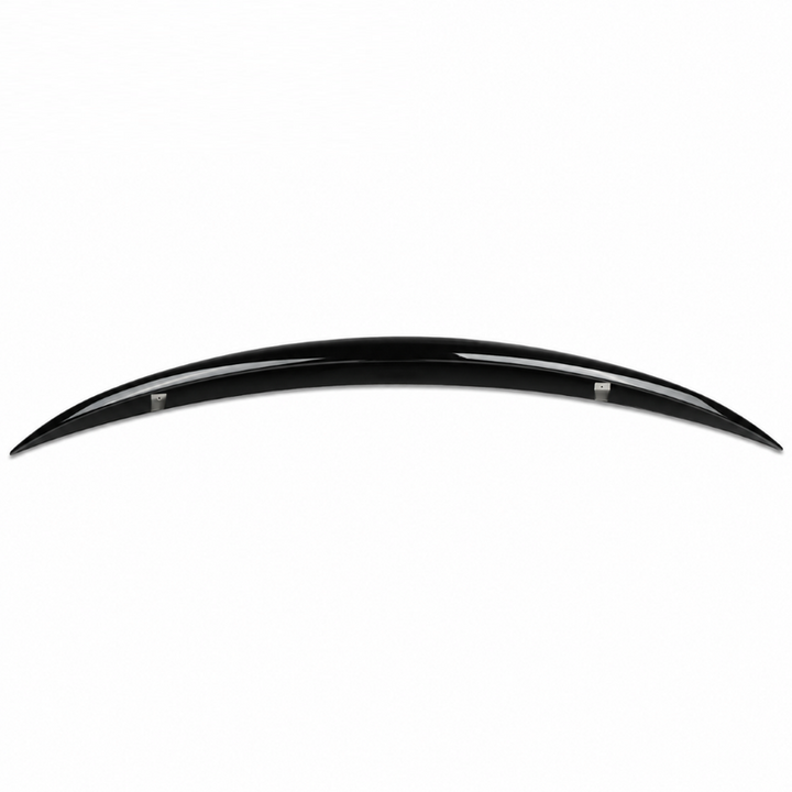 Car Craft Compatible With Mercedes Benz E Class W213 2016-2021 Rear Trunk Wing Boot Lip Wing Spoiler Amg Glossy Black